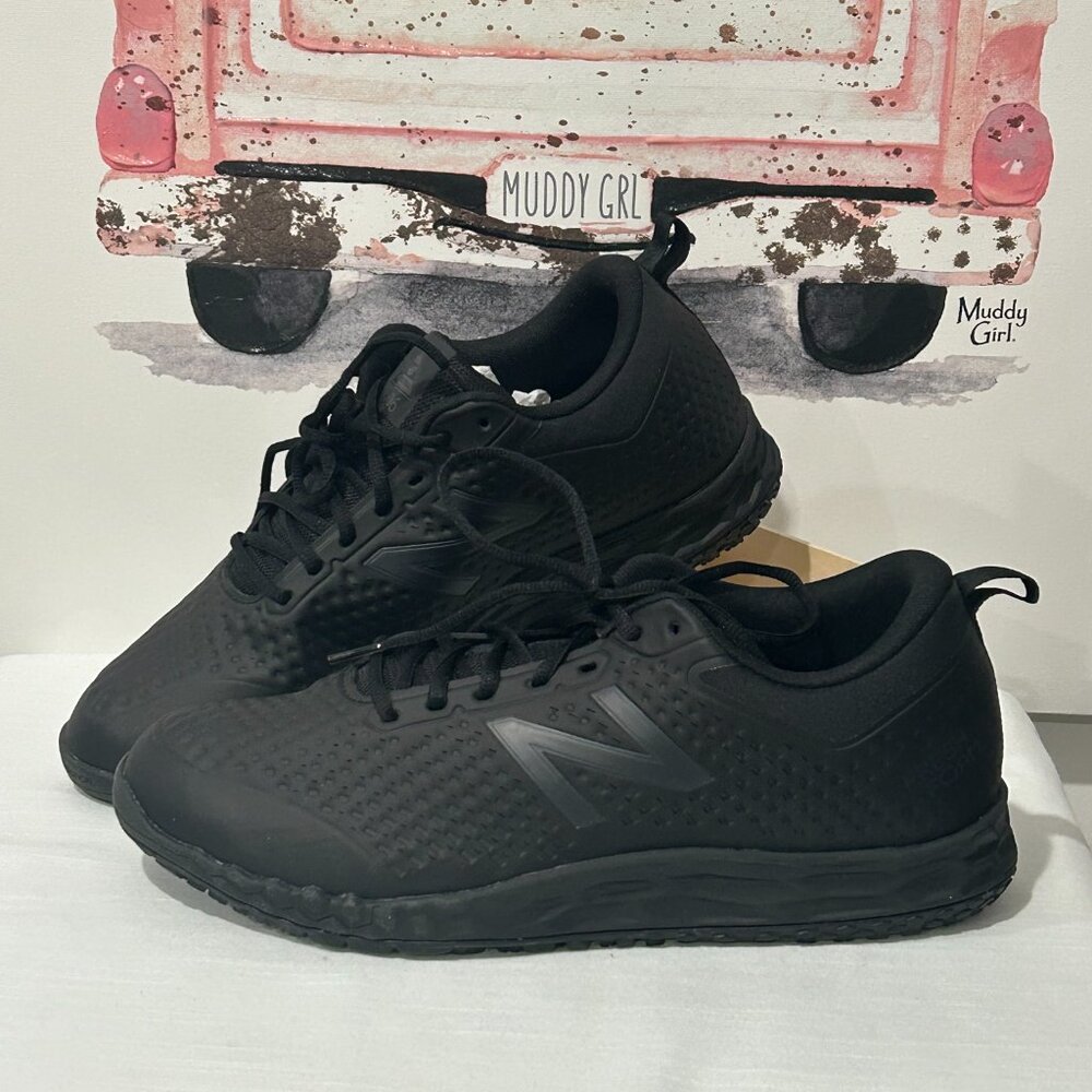 NWOT Mens NEW BALANCE 806 V1 black industrial sneakers SZ 12.5